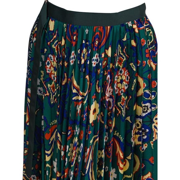 Sacai Floral Print Skirt tag size 1 Women - Picture 3 of 4